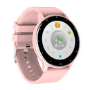 ZL02 1.28 inch Touch Screen IP67 Waterproof Smart Watch, Support Blood Pressure Monitoring / Sleep Monitoring / Heart Rate Monitoring(Rose Gold)