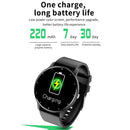 ZL02 1.28 inch Touch Screen IP67 Waterproof Smart Watch, Support Blood Pressure Monitoring / Sleep Monitoring / Heart Rate Monitoring(Black)