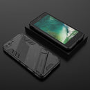 Punk Armor 2 in 1 PC + TPU Shockproof Case with Invisible Holder For iPhone 7 Plus & 8 Plus(Black)