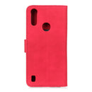 For Motorola Moto E7 Power / E7i Power / Lenovo K13 KHAZNEH Retro Texture PU + TPU Horizontal Flip Leather Case with Holder & Card Slots & Wallet(Red)
