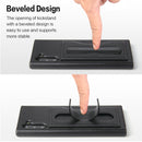 For Galaxy Note10 Fierre Shann Full Coverage Protective Leather Case with Holder & Card Slot(Black)
