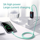 JOYROOM S-1030M8 M8 Bowling Series 3A USB to USB-C / Type-C TPE Charging Transmission Data Cable, Cable Length:1m(White)