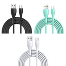 JOYROOM S-1030M8 M8 Bowling Series 3A USB to USB-C / Type-C TPE Charging Transmission Data Cable, Cable Length:1m(Black)