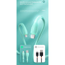 JOYROOM S-2030M8 M8 Bowling Series 3A USB to USB-C / Type-C TPE Charging Transmission Data Cable, Cable Length:2m(White)