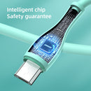 JOYROOM S-1030M8 M8 Bowling Series 2.4A USB to Micro USB TPE Charging Transmission Data Cable, Cable Length:1m(White)