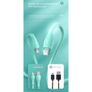 JOYROOM S-1030M8 M8 Bowling Series 2.4A USB to Micro USB TPE Charging Transmission Data Cable, Cable Length:1m(Black)
