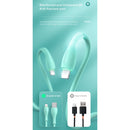 JOYROOM S-2030M8 M8 Bowling Series 2.4A USB to 8 Pin TPE Charging Transmission Data Cable, Cable Length:2m(Black)