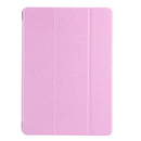 For iPad 10.2 2021 / 2020 / 2019 Silk Texture Horizontal Flip Magnetic PU Leather Case, with Three-folding Holder & Sleep / Wake-up Function(Pink)