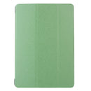 For iPad 10.2 2021 / 2020 / 2019 Silk Texture Horizontal Flip Magnetic PU Leather Case, with Three-folding Holder & Sleep / Wake-up Function(Green)