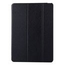 For iPad 10.2 2021 / 2020 / 2019 Silk Texture Horizontal Flip Magnetic PU Leather Case, with Three-folding Holder & Sleep / Wake-up Function(Black)