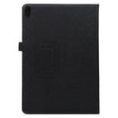 For Lenovo Smart Tab M10 / P10 10.1 inch Litchi Texture Solid Color Horizontal Flip Leather Case with Holder & Pen Slot(Black)