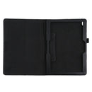 For Lenovo Smart Tab M10 / P10 10.1 inch Litchi Texture Solid Color Horizontal Flip Leather Case with Holder & Pen Slot(Black)