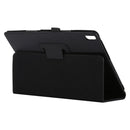 For Lenovo Smart Tab M10 / P10 10.1 inch Litchi Texture Solid Color Horizontal Flip Leather Case with Holder & Pen Slot(Black)