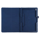 For Lenovo Smart Tab M10 / P10 10.1 inch Litchi Texture Solid Color Horizontal Flip Leather Case with Holder & Pen Slot(Dark Blue)