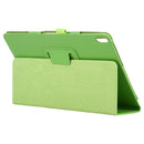 For Lenovo Smart Tab M10 / P10 10.1 inch Litchi Texture Solid Color Horizontal Flip Leather Case with Holder & Pen Slot(Green)