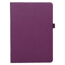 For Lenovo Smart Tab M10 / P10 10.1 inch Litchi Texture Solid Color Horizontal Flip Leather Case with Holder & Pen Slot(Purple)