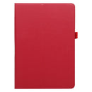 For Lenovo Smart Tab M10 / P10 10.1 inch Litchi Texture Solid Color Horizontal Flip Leather Case with Holder & Pen Slot(Red)