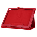 For Lenovo Smart Tab M10 / P10 10.1 inch Litchi Texture Solid Color Horizontal Flip Leather Case with Holder & Pen Slot(Red)