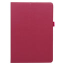 For Lenovo Smart Tab M10 / P10 10.1 inch Litchi Texture Solid Color Horizontal Flip Leather Case with Holder & Pen Slot(Rose Red)
