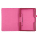 For Lenovo Smart Tab M10 / P10 10.1 inch Litchi Texture Solid Color Horizontal Flip Leather Case with Holder & Pen Slot(Rose Red)