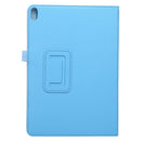 For Lenovo Smart Tab M10 / P10 10.1 inch Litchi Texture Solid Color Horizontal Flip Leather Case with Holder & Pen Slot(Sky Blue)
