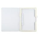 For Lenovo Smart Tab M10 / P10 10.1 inch Litchi Texture Solid Color Horizontal Flip Leather Case with Holder & Pen Slot(White)