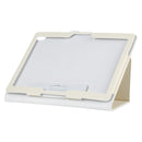 For Lenovo Smart Tab M10 / P10 10.1 inch Litchi Texture Solid Color Horizontal Flip Leather Case with Holder & Pen Slot(White)