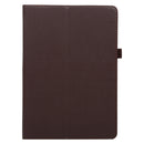 For Lenovo Smart Tab M10 / P10 10.1 inch Litchi Texture Solid Color Horizontal Flip Leather Case with Holder & Pen Slot(Brown)