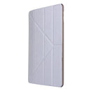 For iPad 10.2 2021 / 2020 / 2019 Silk Texture Horizontal Deformation Flip Leather Case with Holder(Silver)