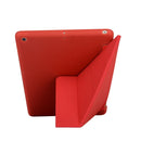 For iPad 10.2 2021 / 2020 / 2019 TPU Horizontal Deformation Flip Leather Case with Holder(Red)