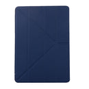 For iPad 10.2 2021 / 2020 / 2019 TPU Horizontal Deformation Flip Leather Case with Holder(Blue)