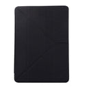 For iPad 10.2 2021 / 2020 / 2019 TPU Horizontal Deformation Flip Leather Case with Holder(Black)