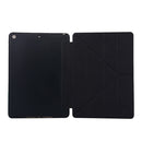 For iPad 10.2 2021 / 2020 / 2019 TPU Horizontal Deformation Flip Leather Case with Holder(Black)