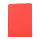 For iPad 10.2 2021 / 2020 / 2019 TPU Horizontal Flip Leather Case, with Three-folding Holder(Red)