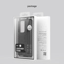For Samsung Galaxy S21 Ultra 5G NILLKIN Aoge Series Shockproof Leather Case with Card Slot(Brown)