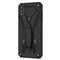 For Samsung Galaxy A02 Shockproof TPU + PC Protective Case with Holder(Black)