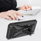 For Samsung Galaxy A02 Shockproof TPU + PC Protective Case with Holder(Black)