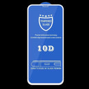 9H 10D Full Screen Tempered Glass Screen Protector For iPhone 12 Pro Max(White)