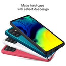 For Samsung Galaxy A52 5G NILLKIN Frosted Concave-convex Texture PC Protective Case(Blue)