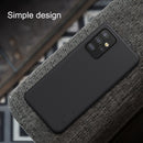For Samsung Galaxy A52 5G NILLKIN Frosted Concave-convex Texture PC Protective Case(Blue)