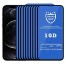 25 PCS 9H 10D Full Screen Tempered Glass Screen Protector For iPhone 12 / 12 Pro(Black)