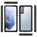 For Samsung Galaxy S21 5G RedPepper Transparent Dot Shockproof Waterproof PC + TPU Protective Case(Blue)
