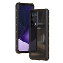 For Samsung Galaxy S21 Ultra 5G RedPepper Transparent Dot Shockproof Waterproof PC + TPU Protective Case(Black)