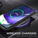 For Samsung Galaxy S21 Ultra 5G RedPepper Transparent Dot Shockproof Waterproof PC + TPU Protective Case(Black)