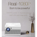 T10 1920x1080P 3600 Lumens Portable Home Theater LED HD Digital Projector, Android Version(Black)