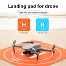 STARTRC 1109143 50cm Portable Drone Universal Foldable Square Parking Apron Landing Pad for DJI FPV / mini 2 / Mavic Air 2 / Air 2S(Orange+Blue)