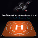 STARTRC 1109143 50cm Portable Drone Universal Foldable Square Parking Apron Landing Pad for DJI FPV / mini 2 / Mavic Air 2 / Air 2S(Orange+Blue)