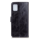 For Motorola Moto Edge S / G100 Retro Crazy Horse Texture Horizontal Flip Leather Case with Holder & Card Slots & Photo Frame & Wallet(Black)