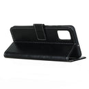 For Motorola Moto Edge S / G100 Retro Crazy Horse Texture Horizontal Flip Leather Case with Holder & Card Slots & Photo Frame & Wallet(Black)