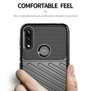 For Motorola Moto E7 Power Thunderbolt Shockproof TPU Protective Soft Case(Blue)